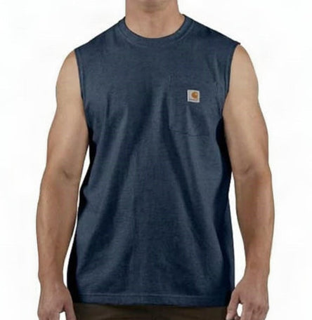Carhartt 100374 - Dearborn Relaxed Sleeveless T-Shirt