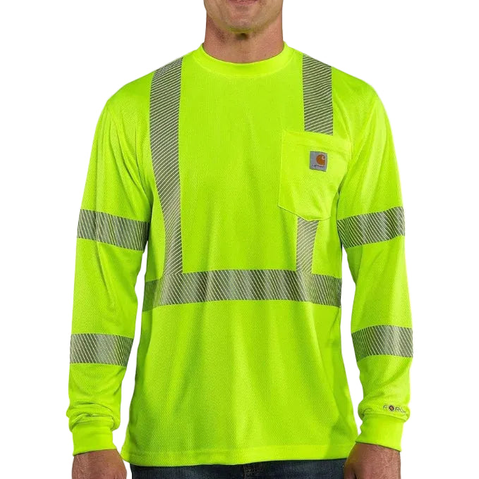 Carhartt 100496 - HV Force Relaxed LS Class 3 T-Shirt
