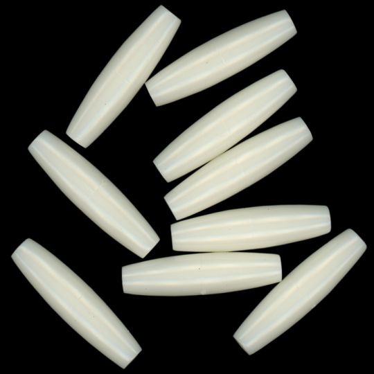 Acrylic Hairpipe – Ivory 1 ½” (50 ct)