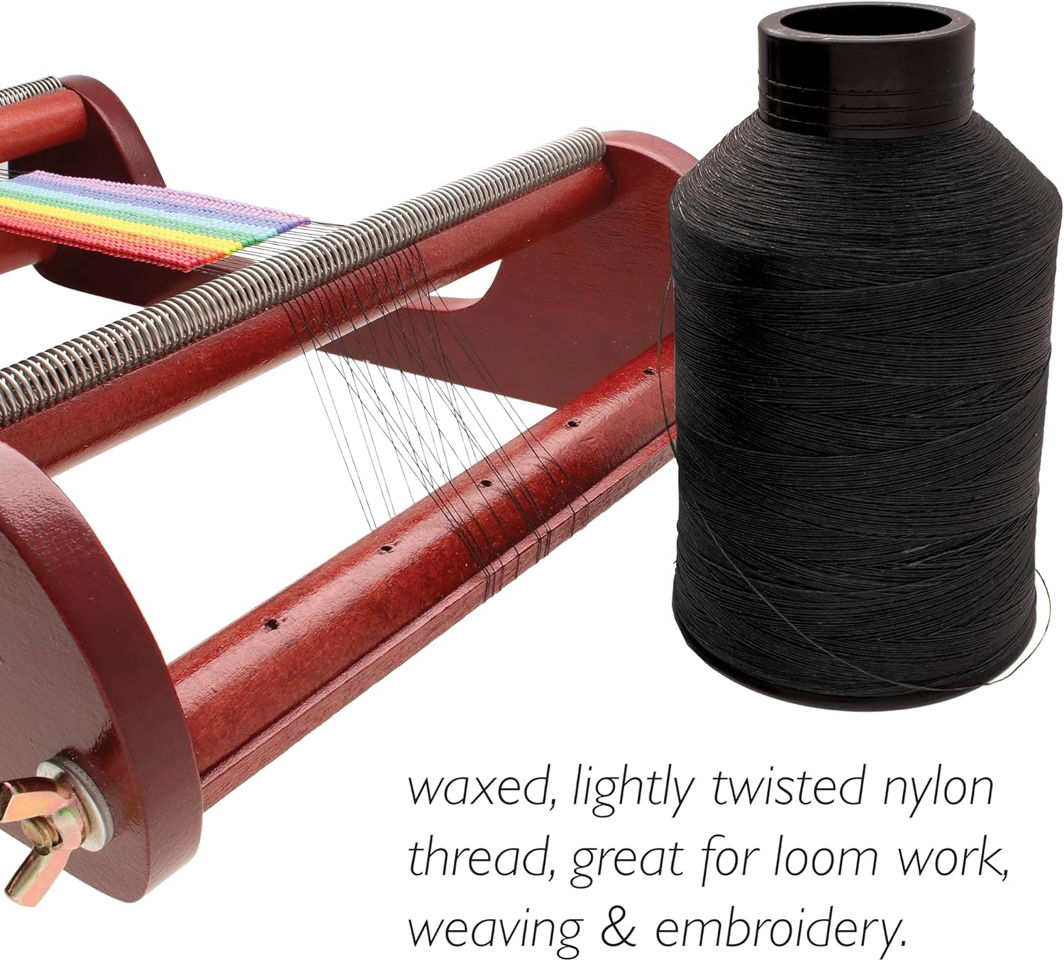 Nymo Beading Thread – Size 0 (Cone) – Black