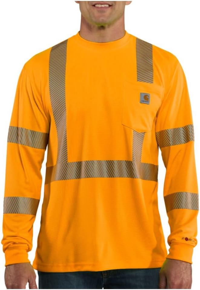 Carhartt 100496 - HV Force Relaxed LS Class 3 T-Shirt