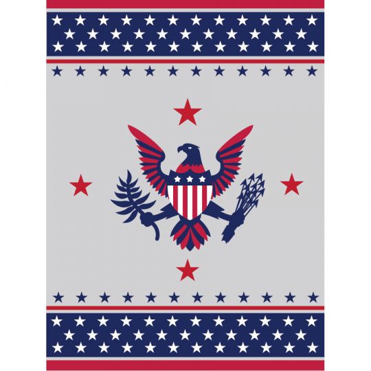 Liberty Fleece Blanket - Native American Design - 60" x 80"
