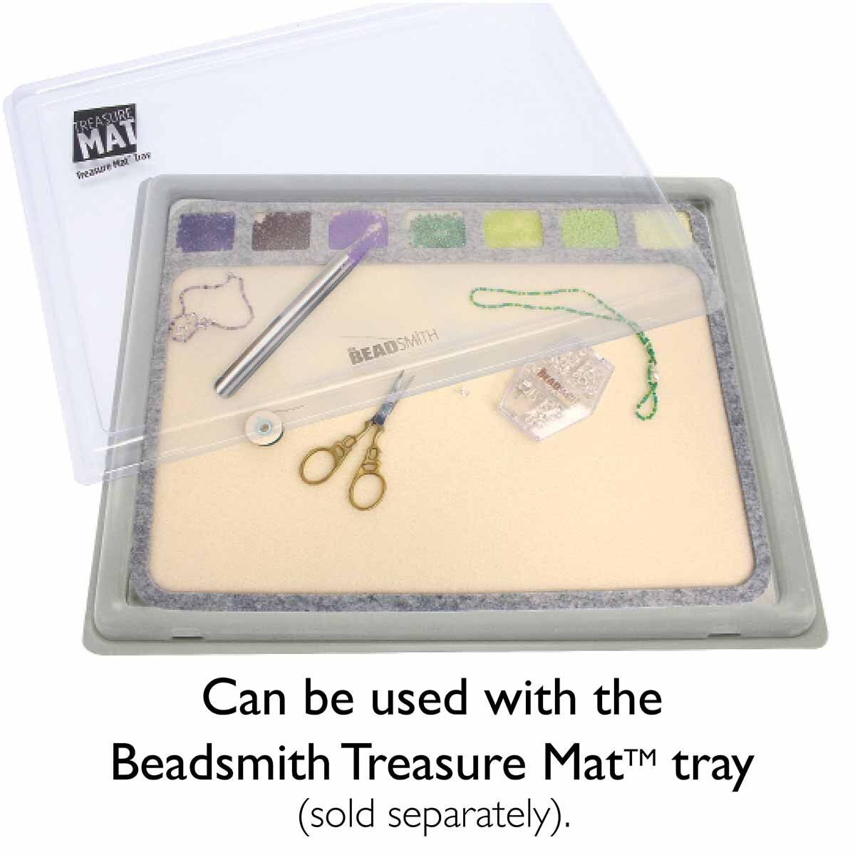 Seed Bead Mat 11x14 in w/ 7 Cavities