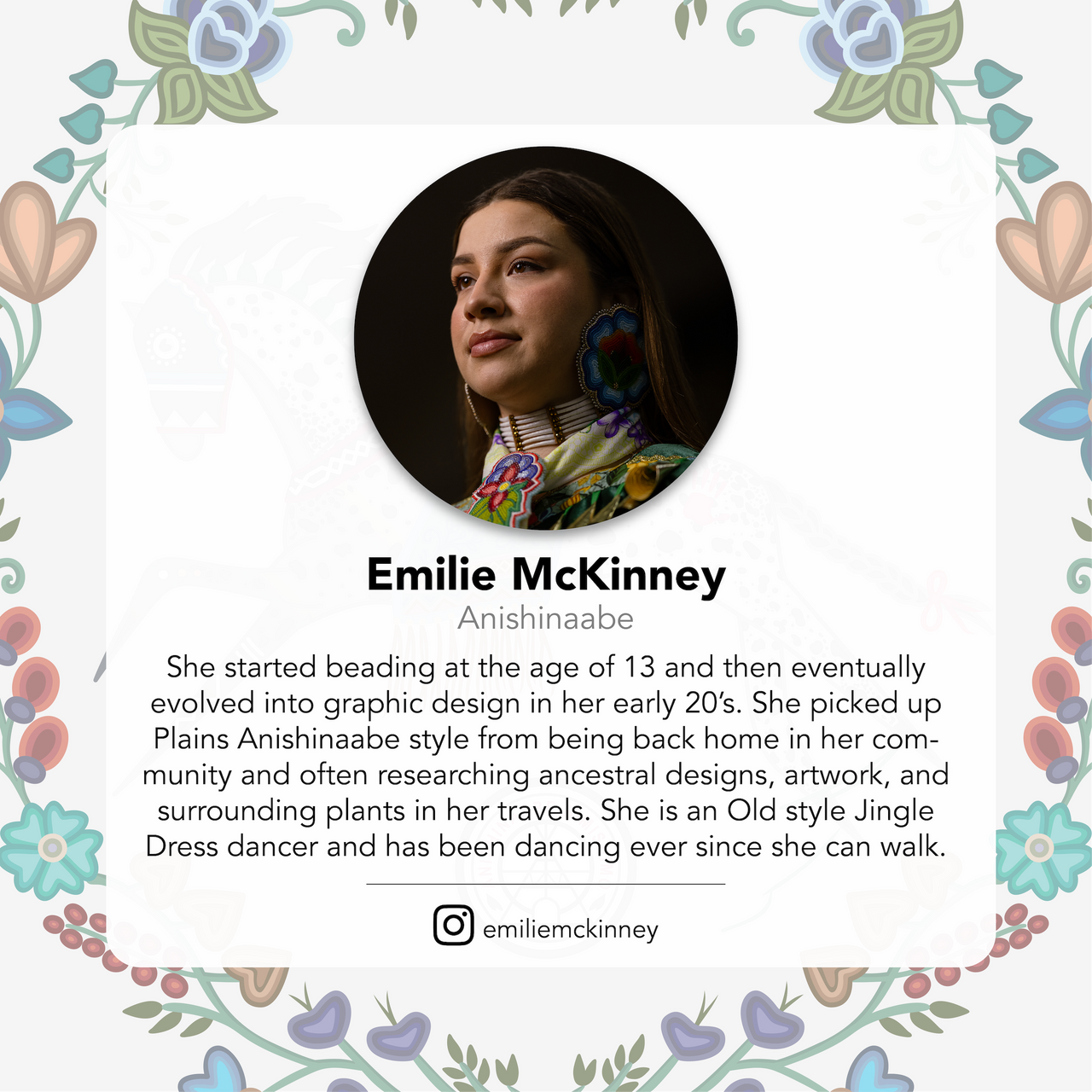 Signature Scarf - Horse (Gidagiza Mishtadim) – Emilie McKinney