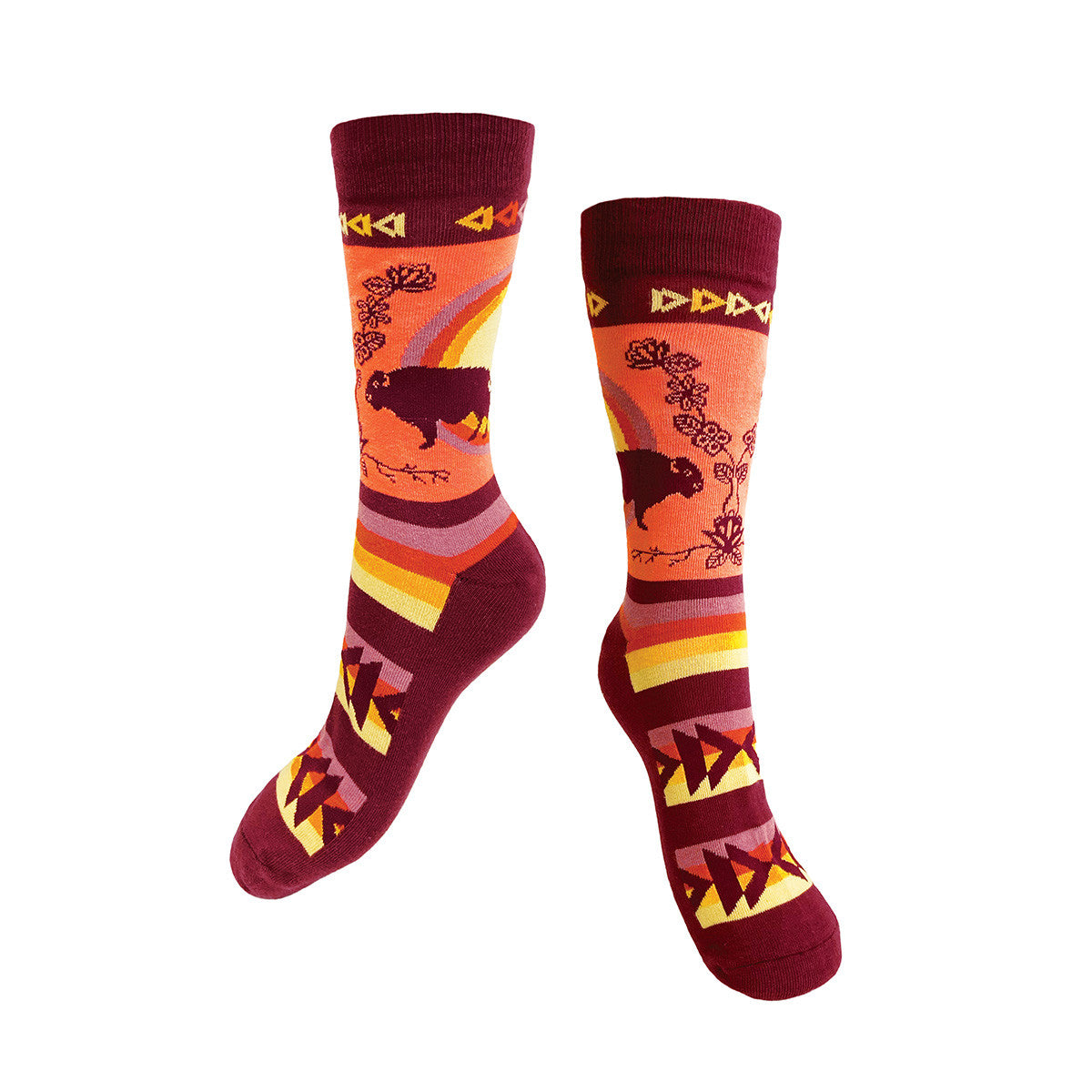 Art Socks – Buffaloes