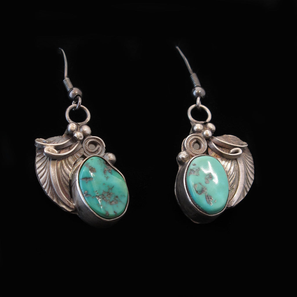 Navajo Turquoise Squash Blossom