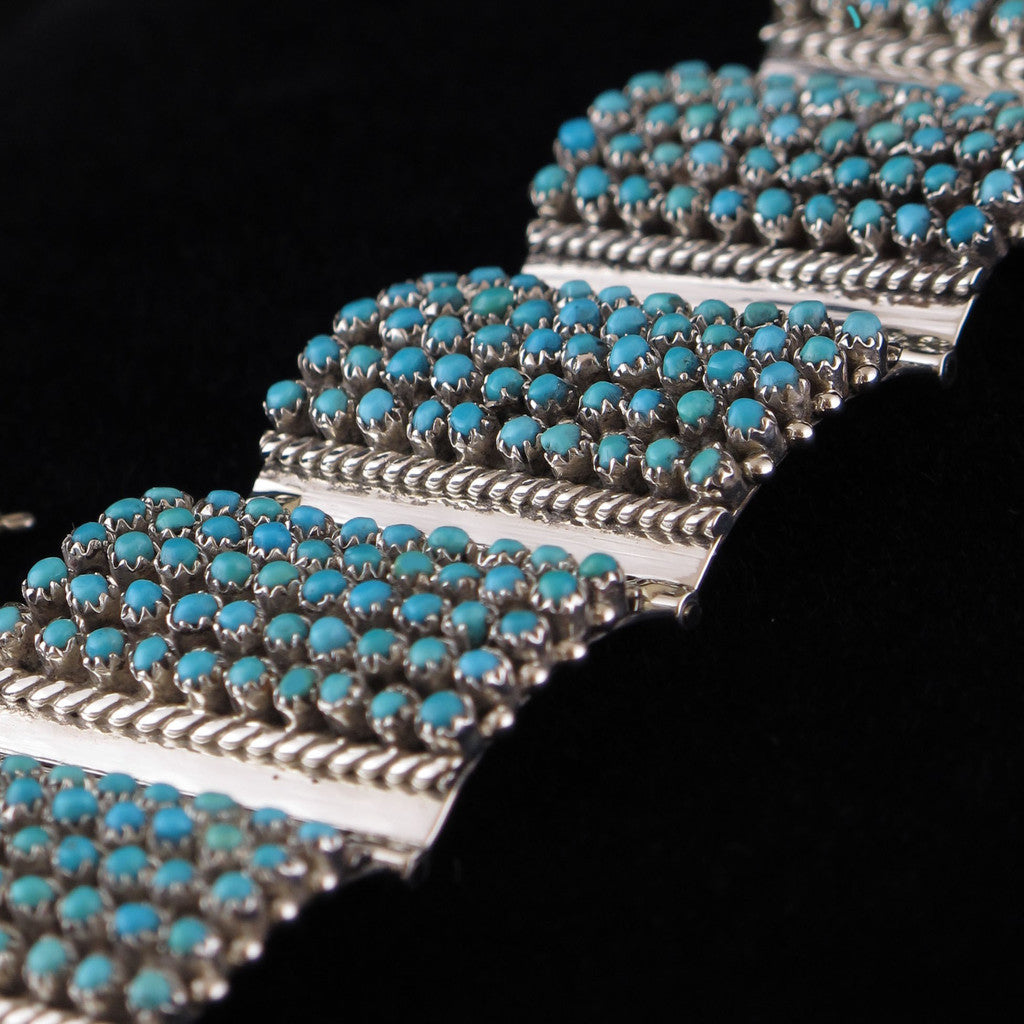 Petit Point Turquoise Bracelet