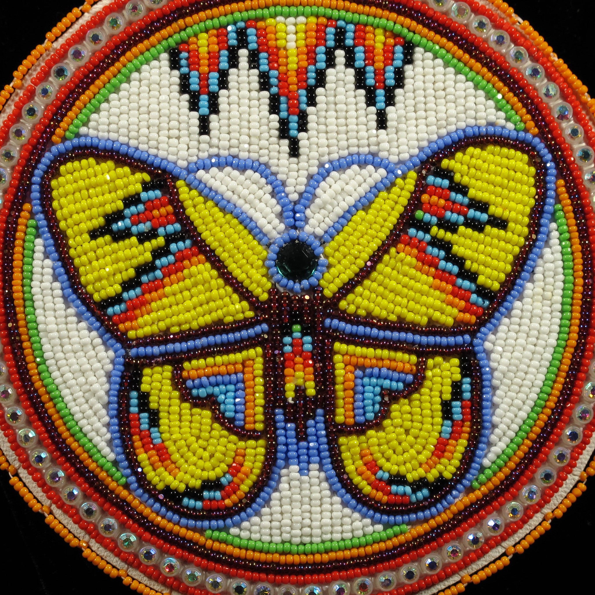 Beaded Butterfly Necklace