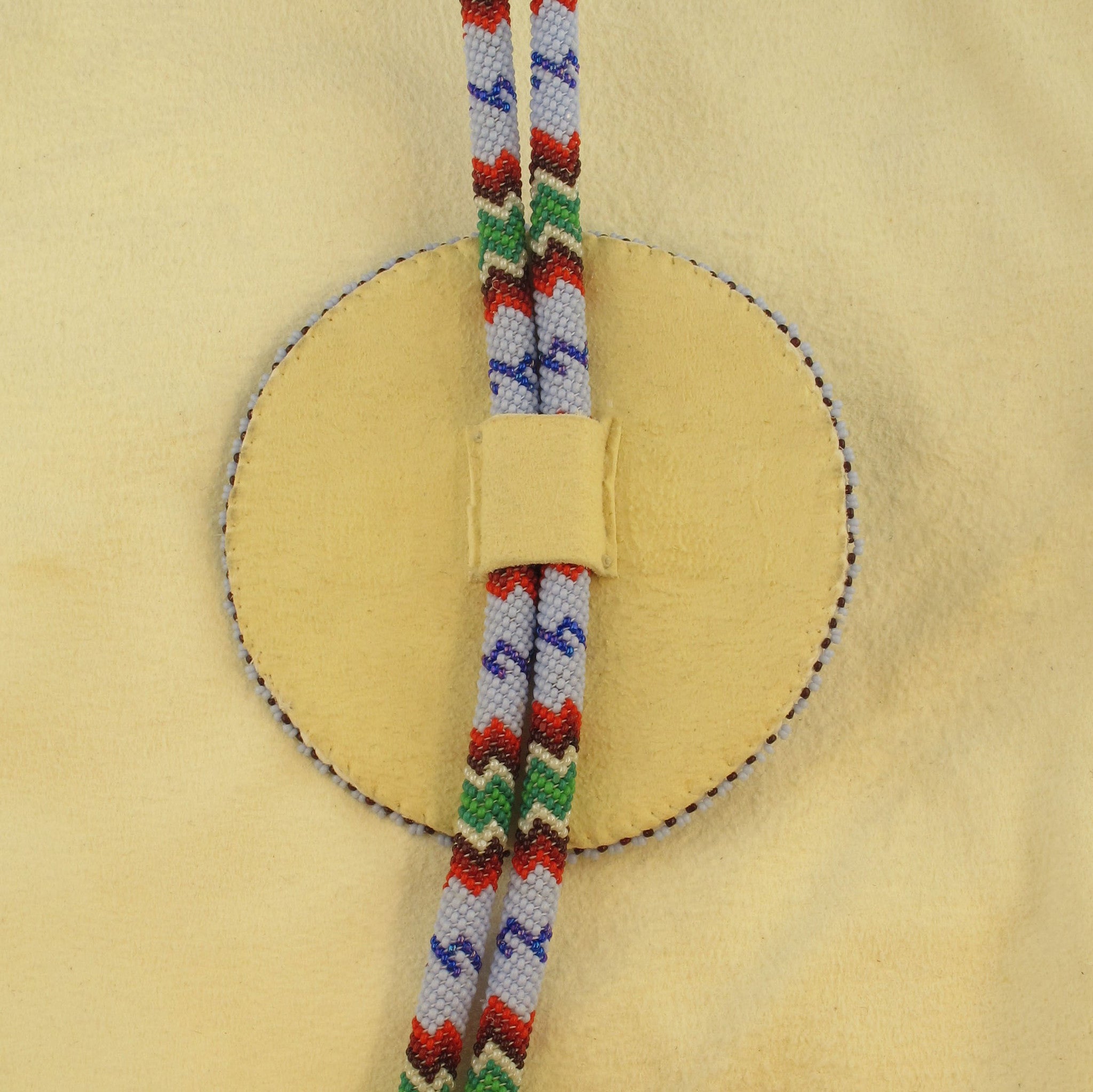 Rose Beaded Bolo Tie