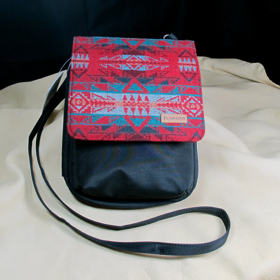 Pendleton Red Native Design Crossbody Purse