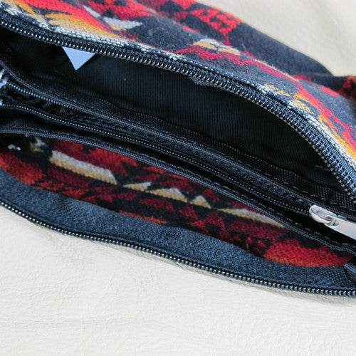 Pendleton Purse Small Red & Black