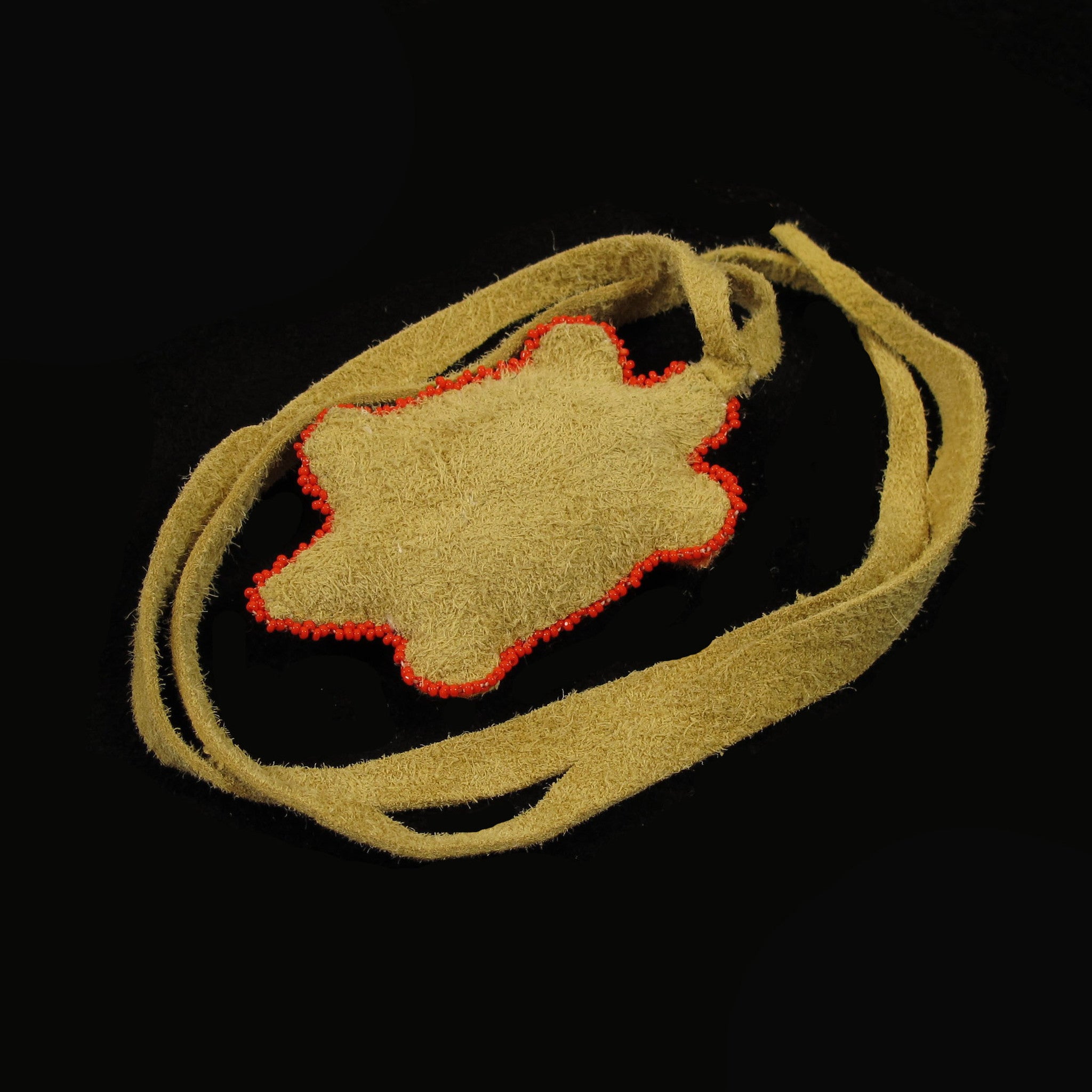 Orange Beaded Turtle