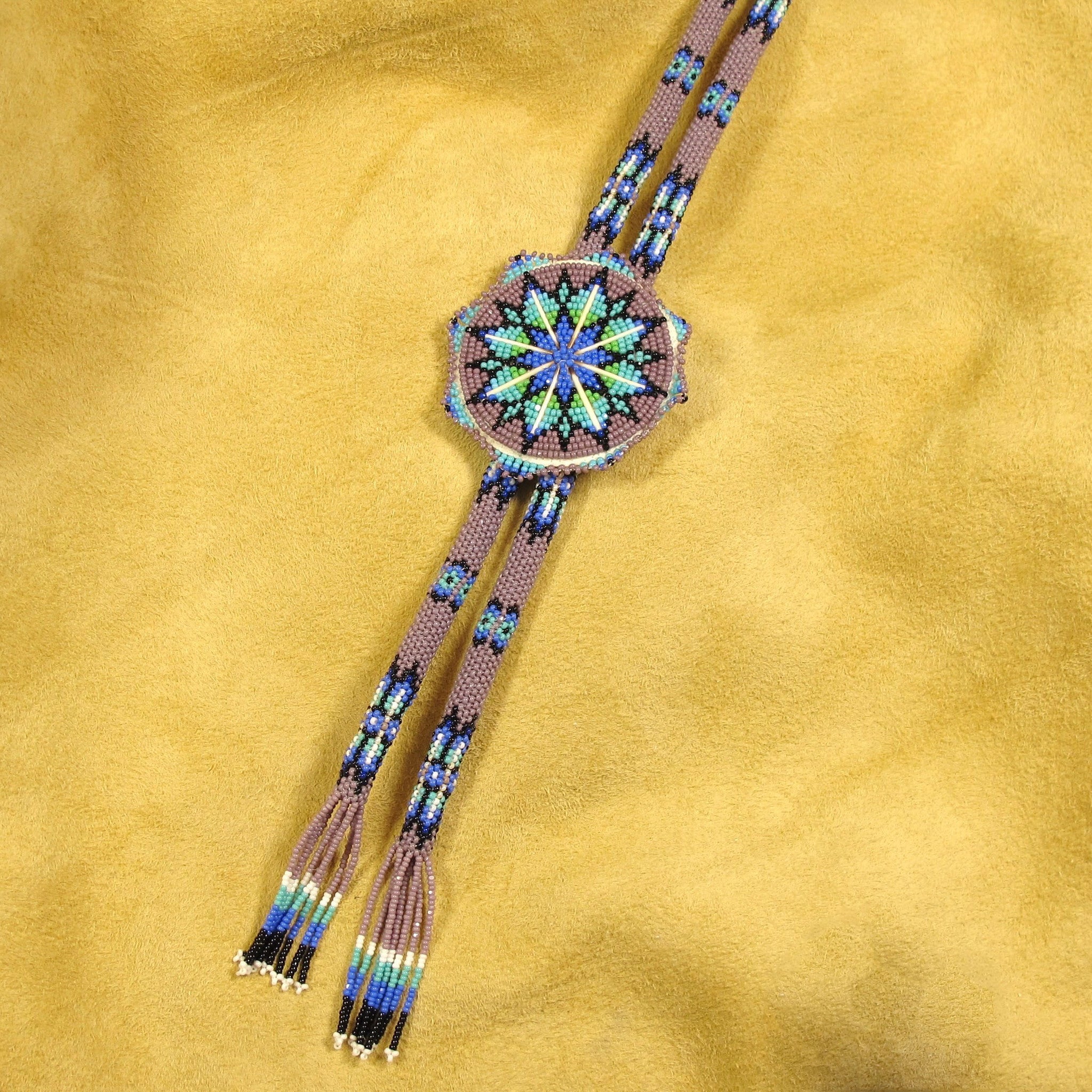 Lavender Bolo Tie