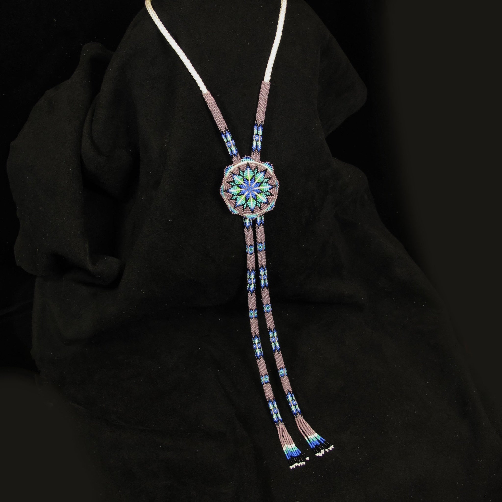 Lavender Bolo Tie