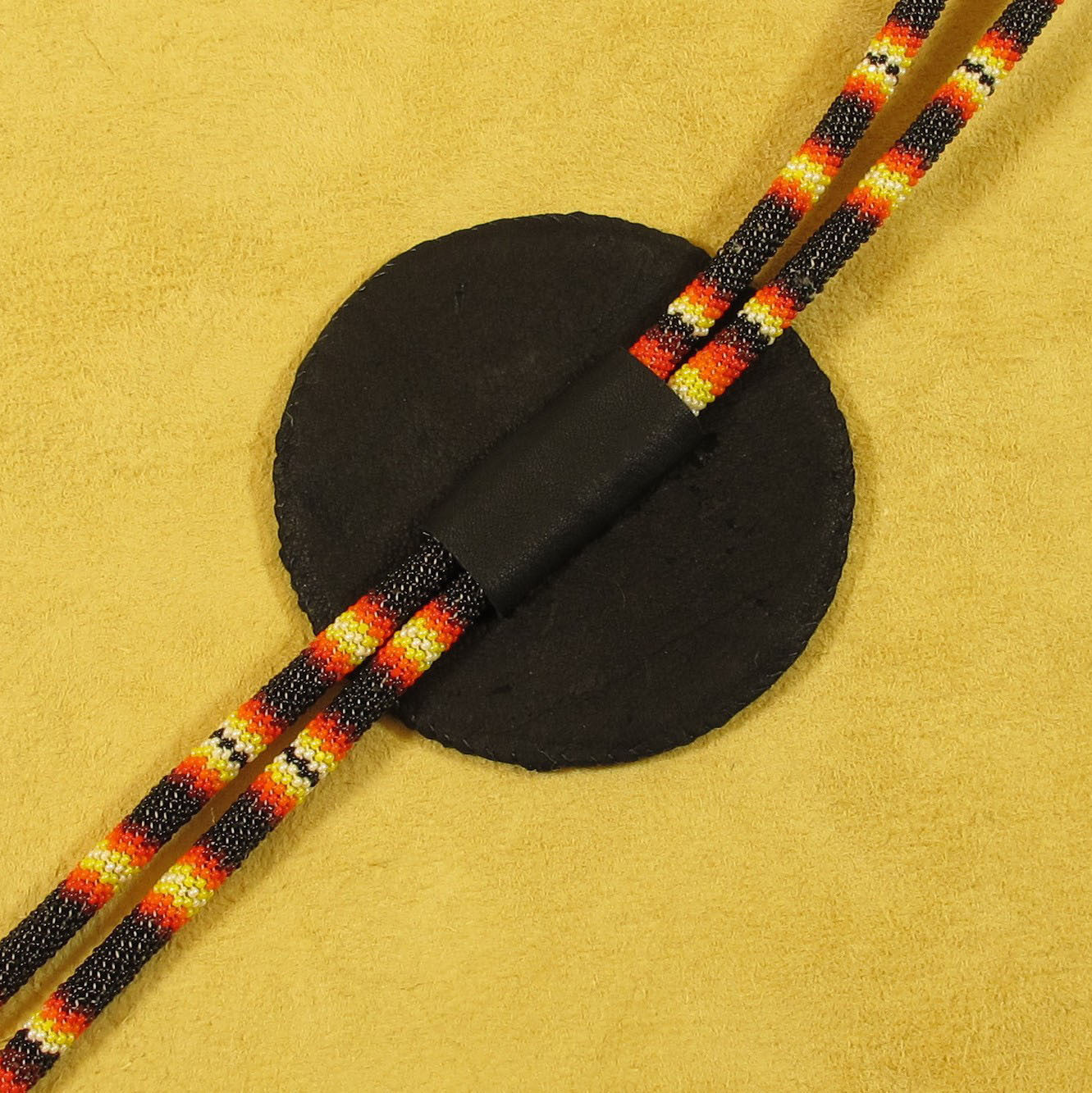 Black & Yellow Bolo Tie