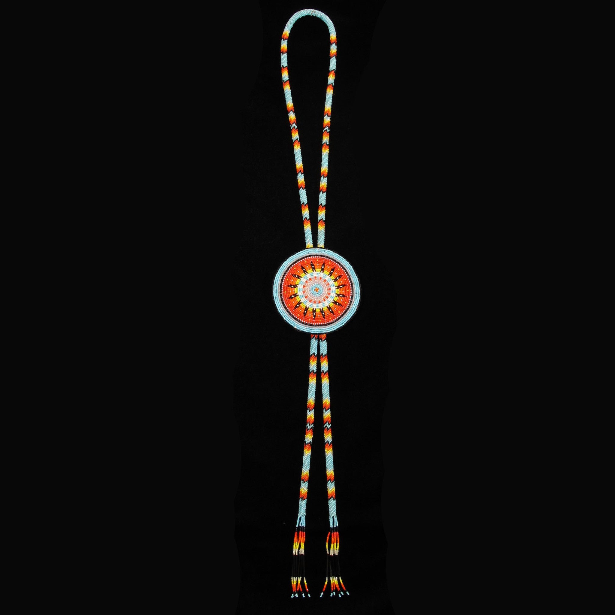 Light Blue Bolo Tie