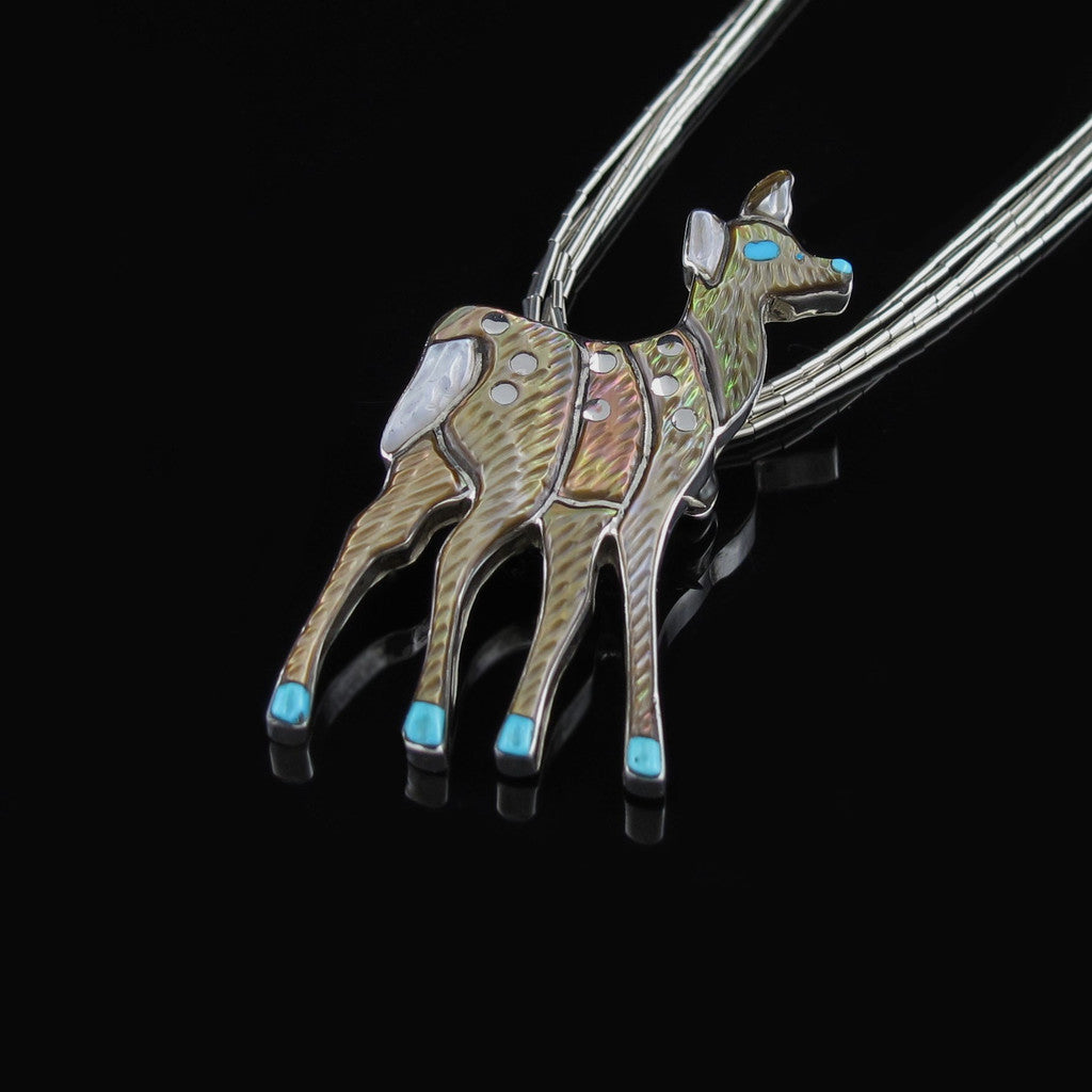Zuni Deer Pin Pendant