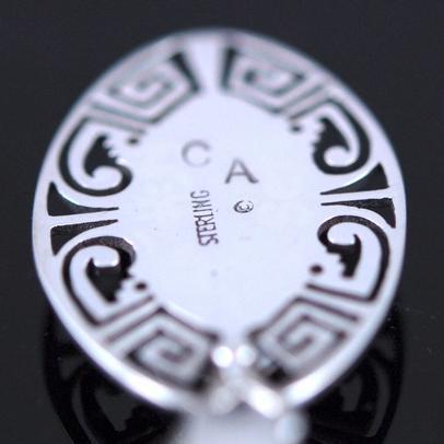 Wildhorse Inlay Navajo Earring and Pendent Set
