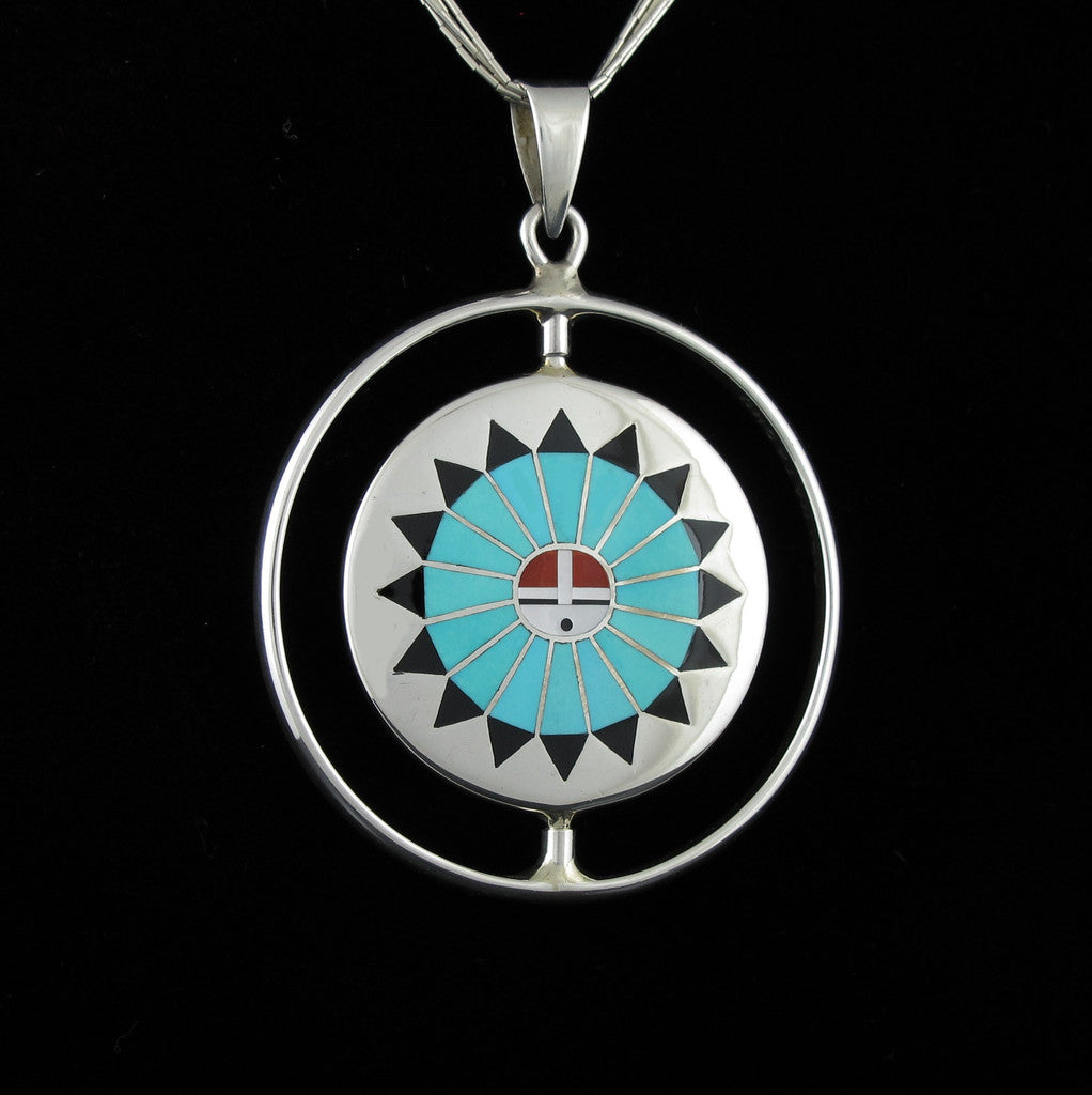 Zuni Reversible Pendant