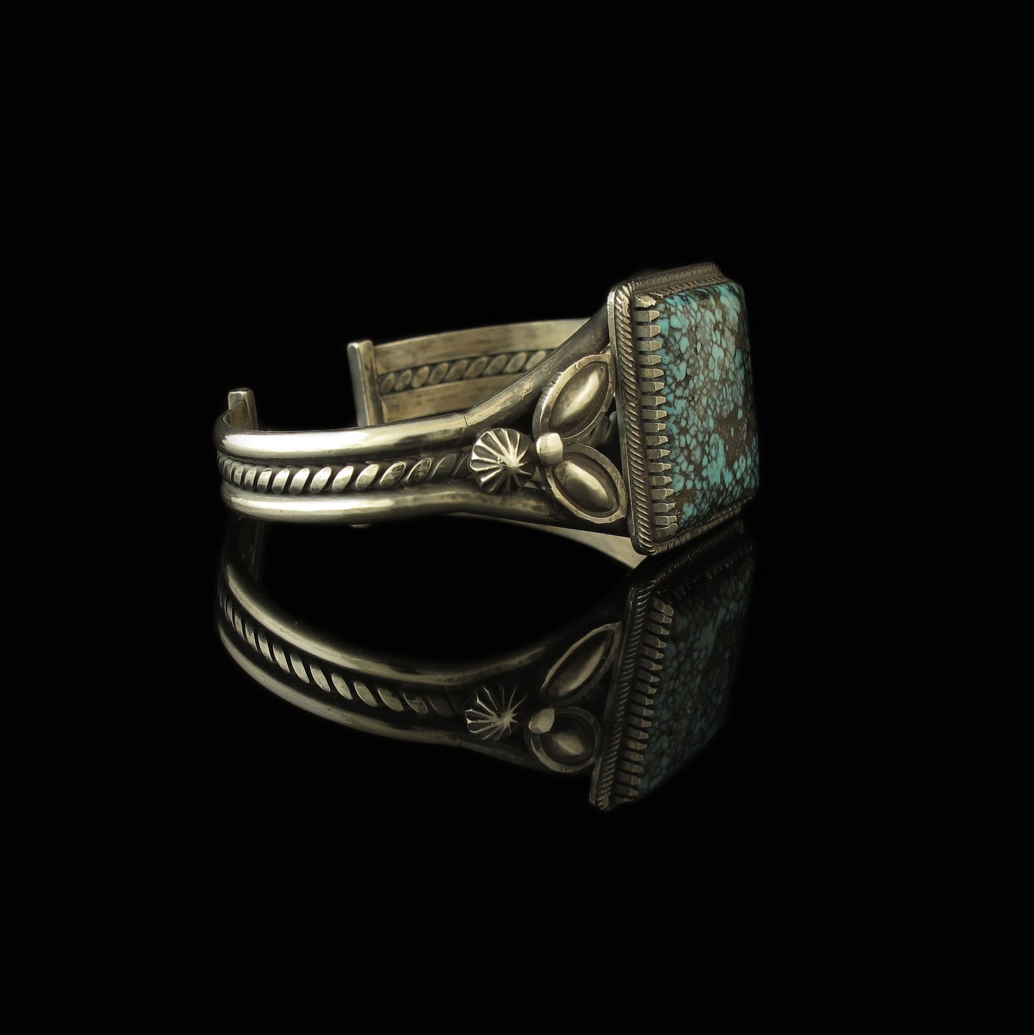 Square Turquoise Bracelet