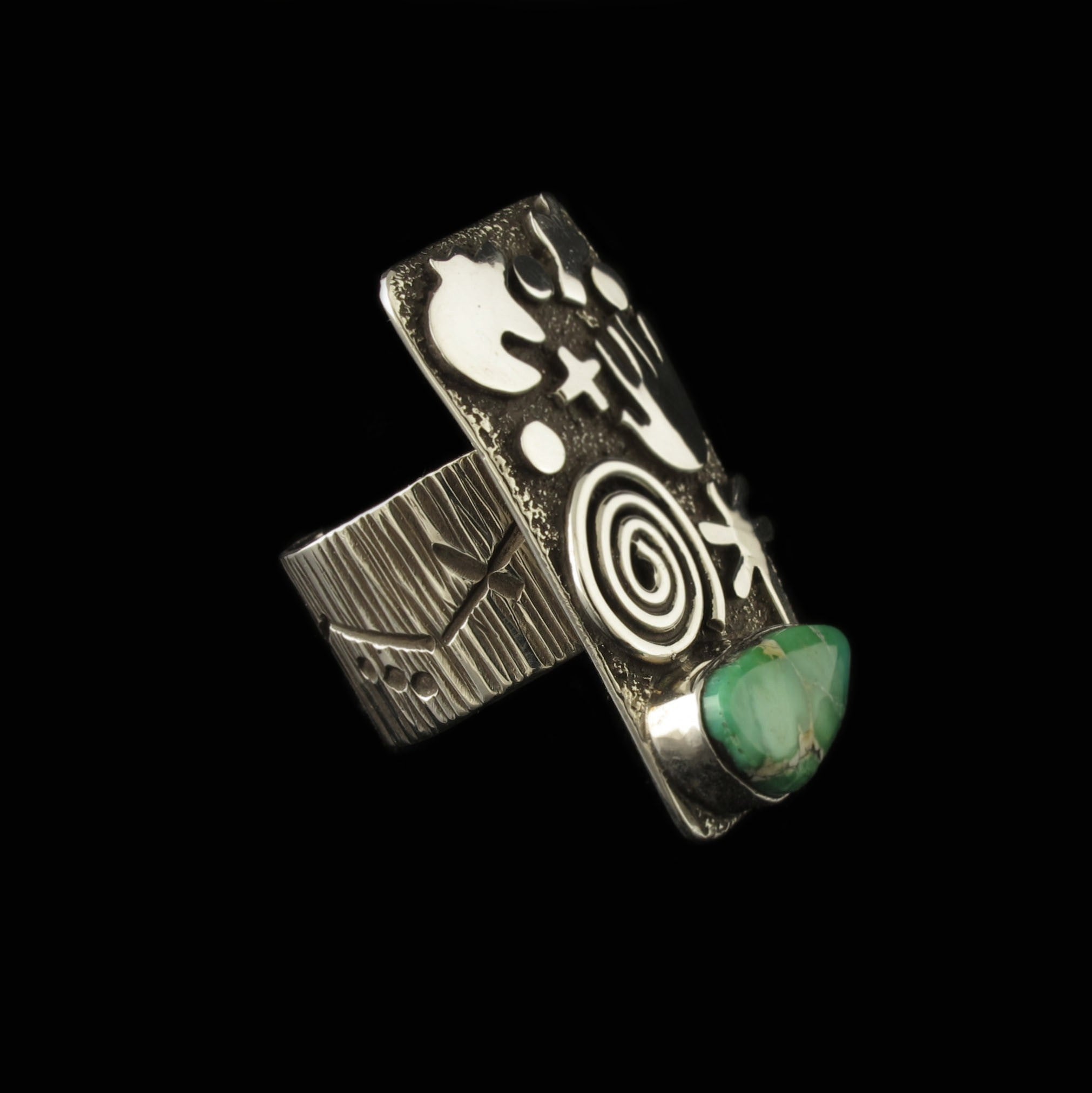 Petroglyph Navajo Ring