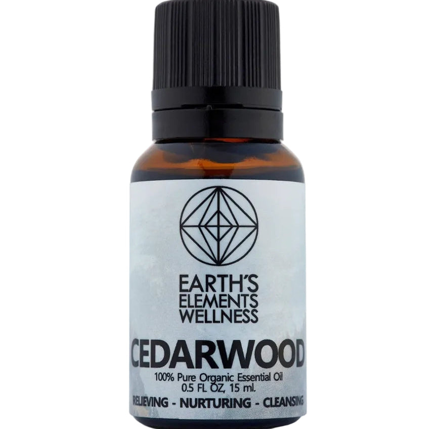 Cedarwood Essential Oil, 15 mL