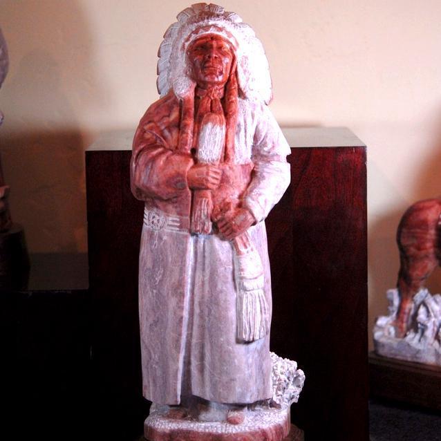"Chief Brown" Sculpture
