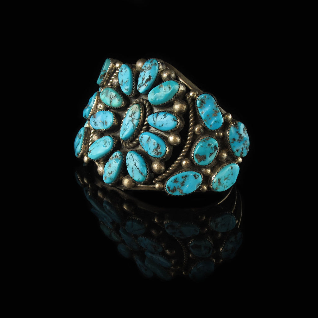 Vintage Traditional Turquoise Bracelet