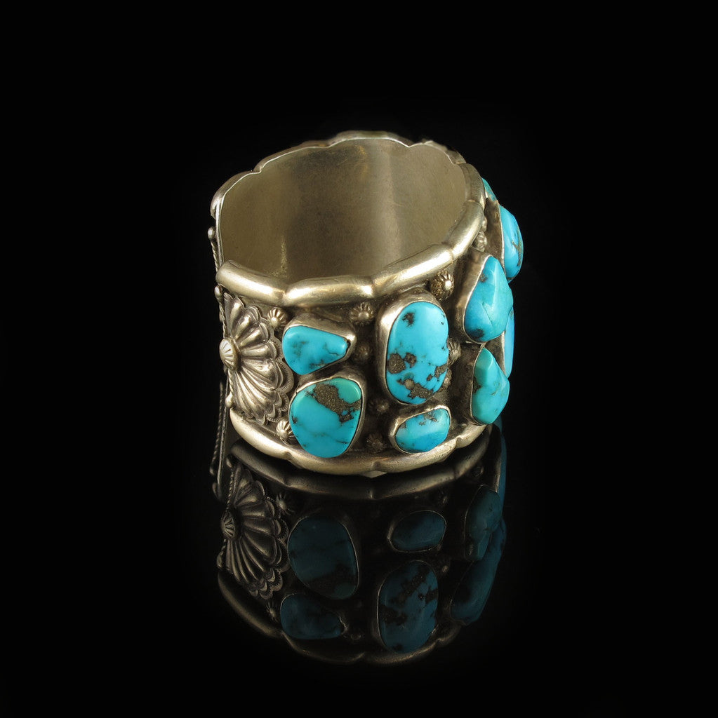 Vintage Multi-Stone Turquoise Bracelet