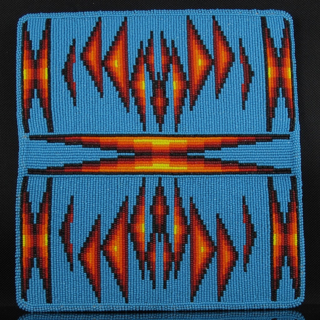 Beaded Checkbook Cover