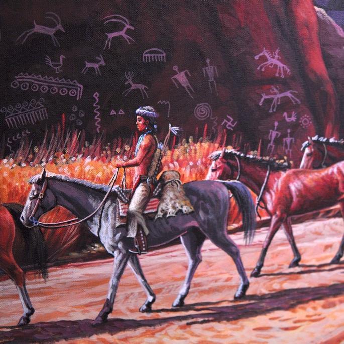 Irving Toddy Painting