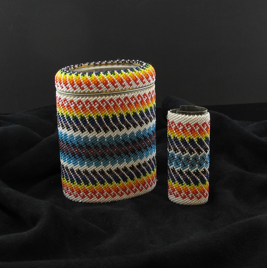 Tobacco Tin And Lighter Set