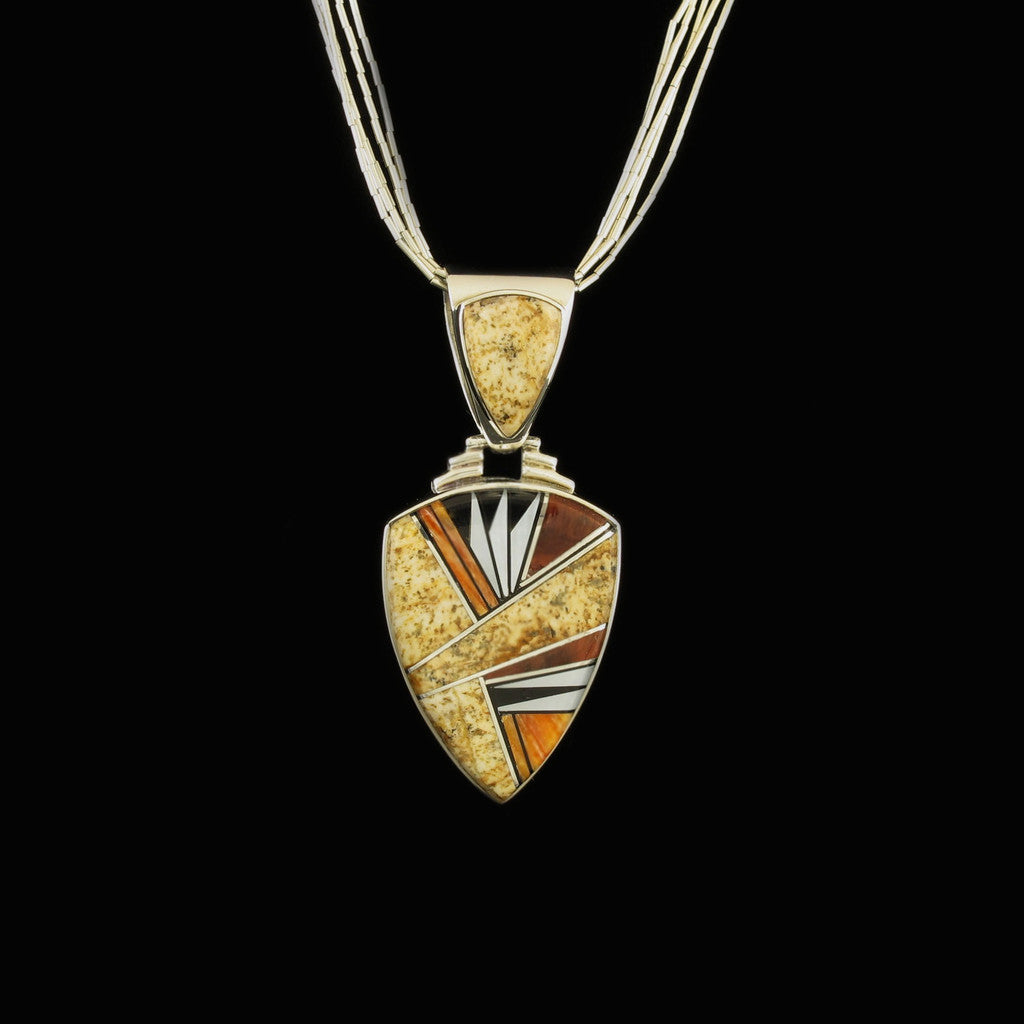 Picture Jasper Pendant