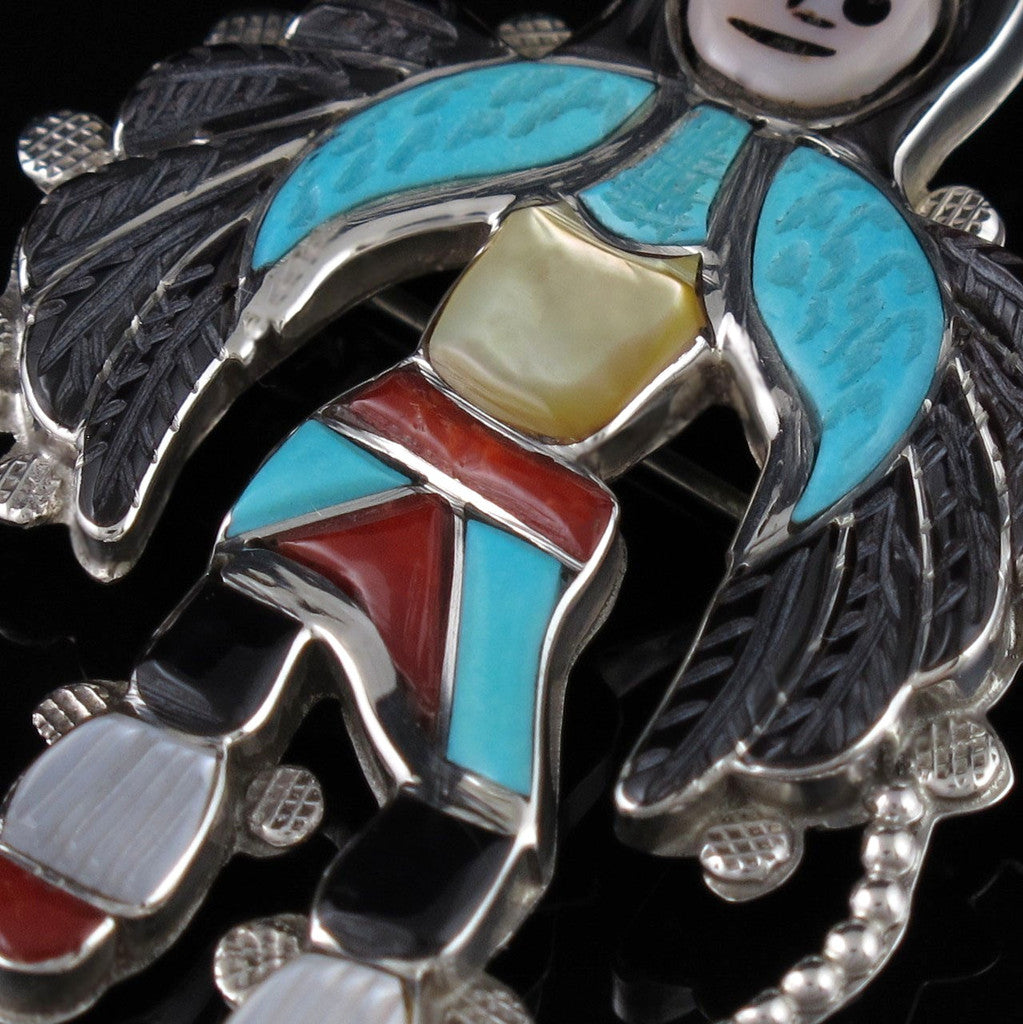 Zuni Dancer Pin Pendant