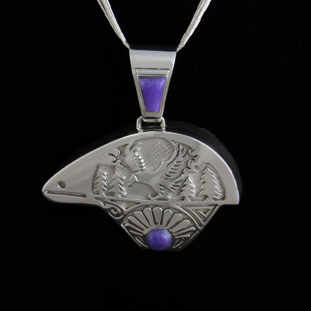 Reversible Bear Pendant Earring Set