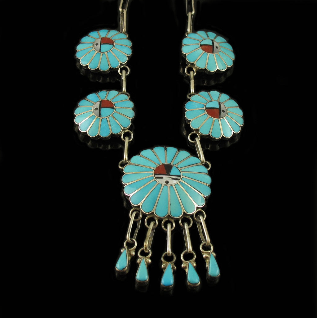 Vintage Sun Face 3 Piece Set