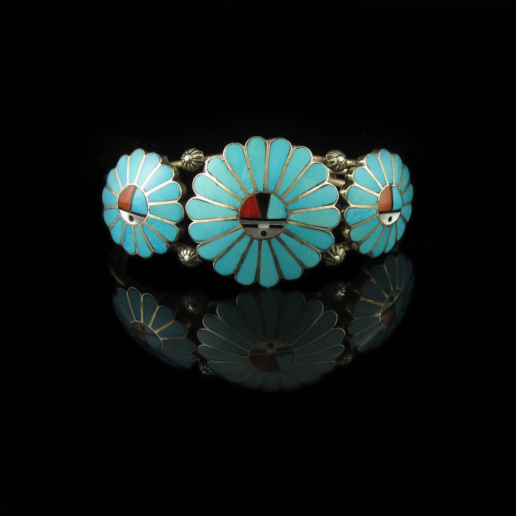 Vintage Sun Face 3 Piece Set