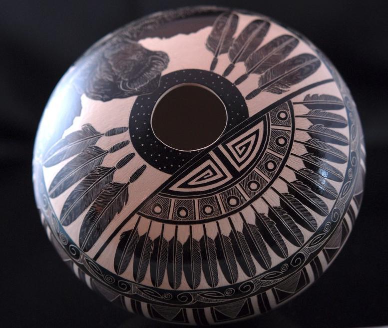 "West Thunder" Norman Lansing Pottery