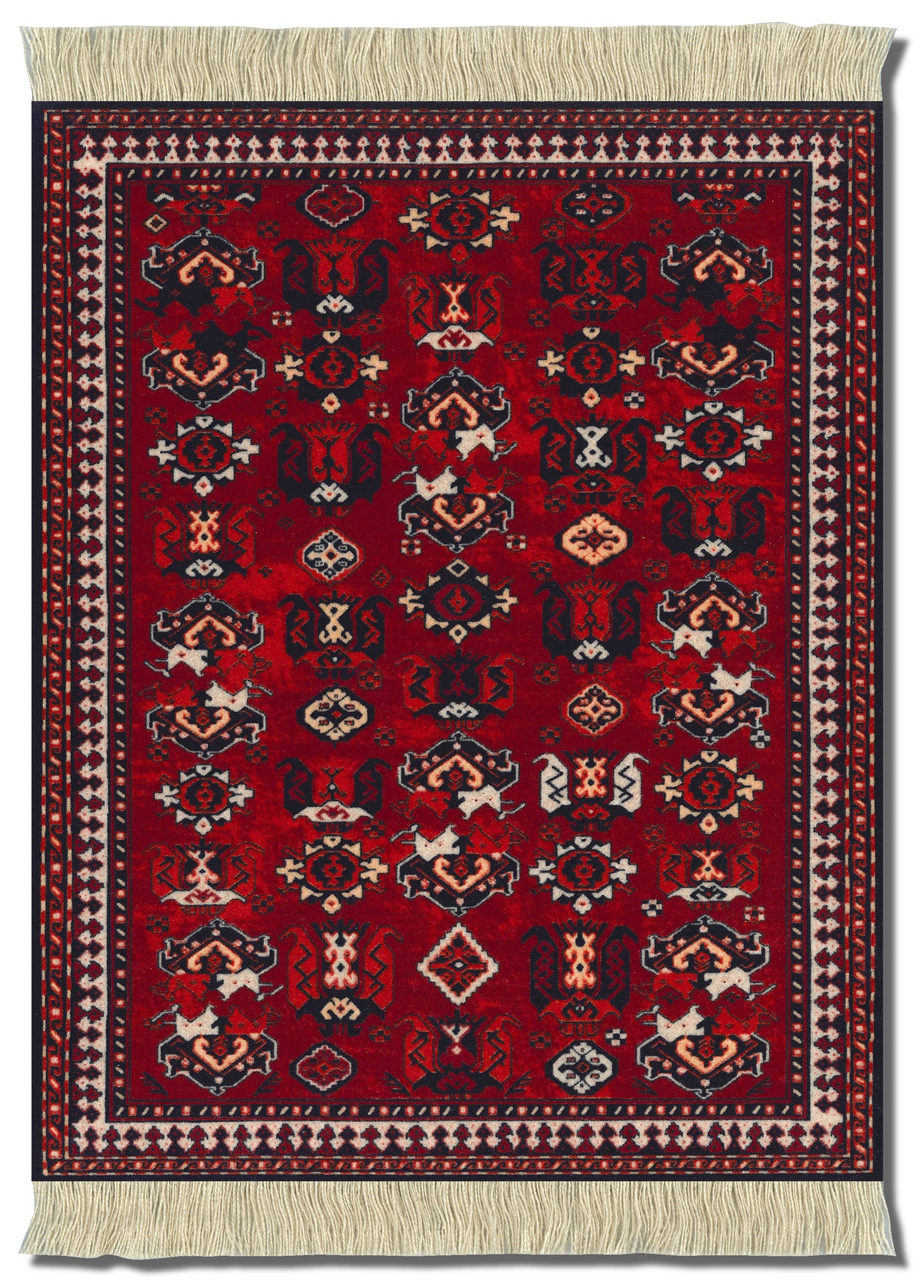 Mouse Rug - Early Turkmen