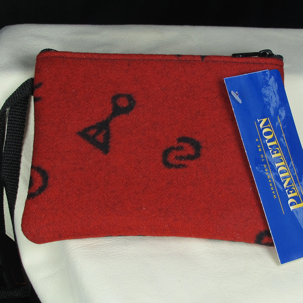 Pendleton Small Red Pouch / Clutch