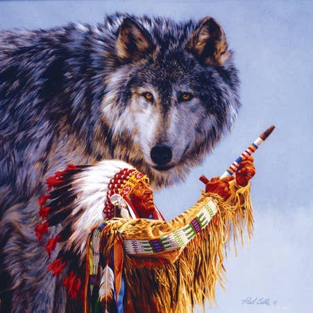 SunsOut - 1217 O Spirit of the Wolf 500 pc Puzzle