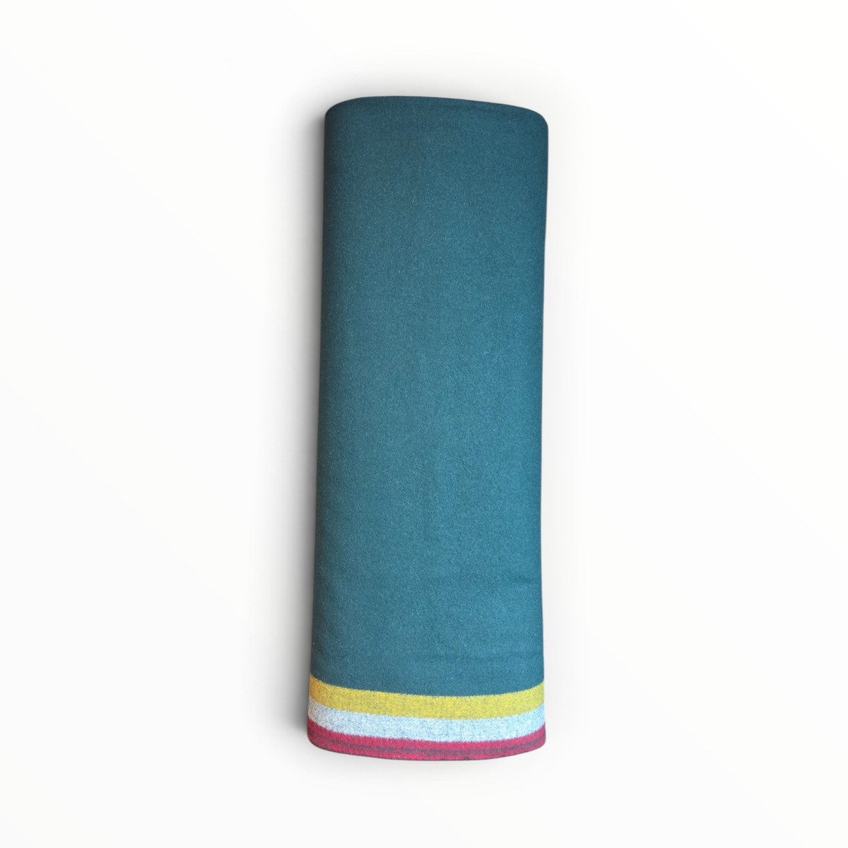 3 Band Wool Trade Cloth – Green – 1/2 Yard