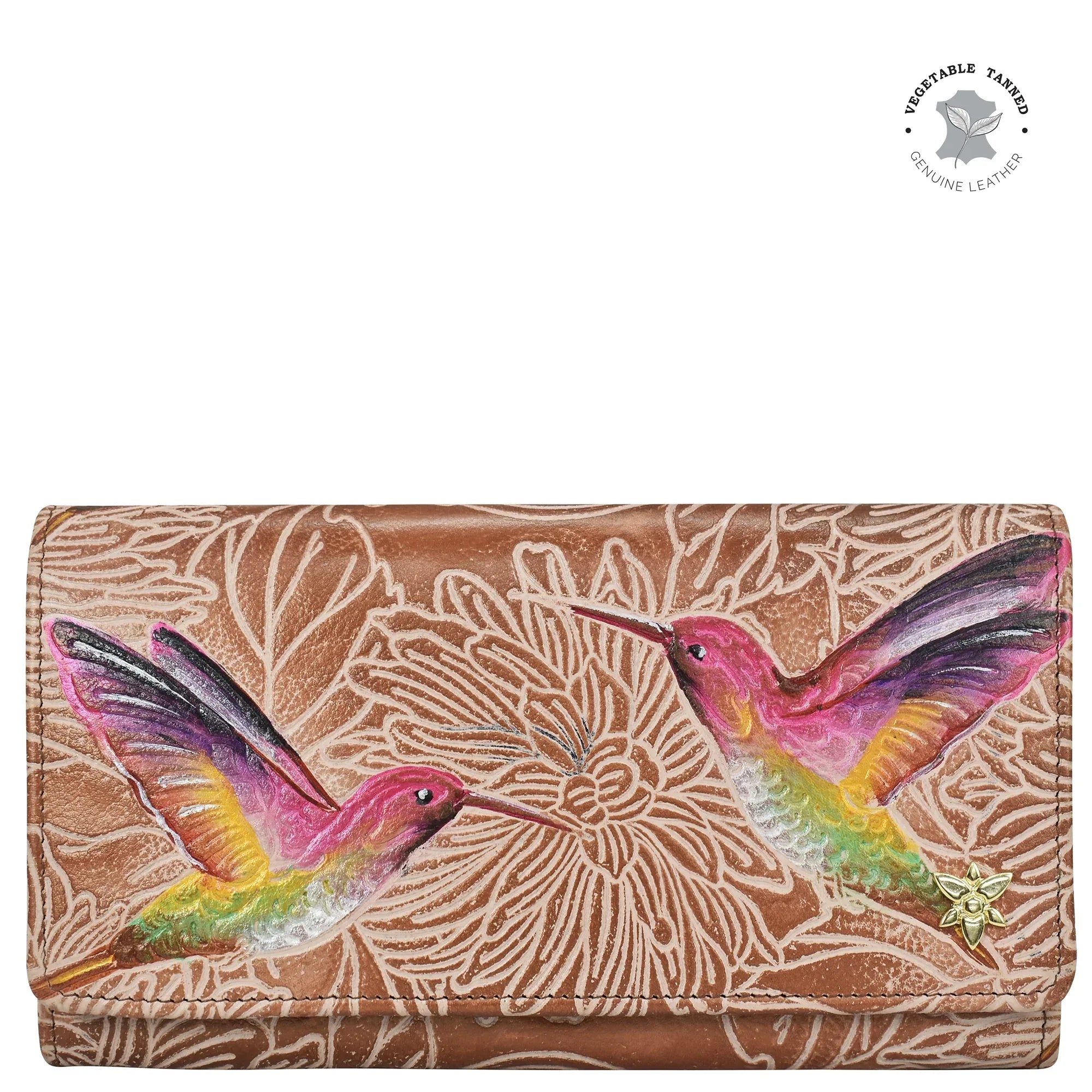 Hummingbird - Accordion Flap Wallet