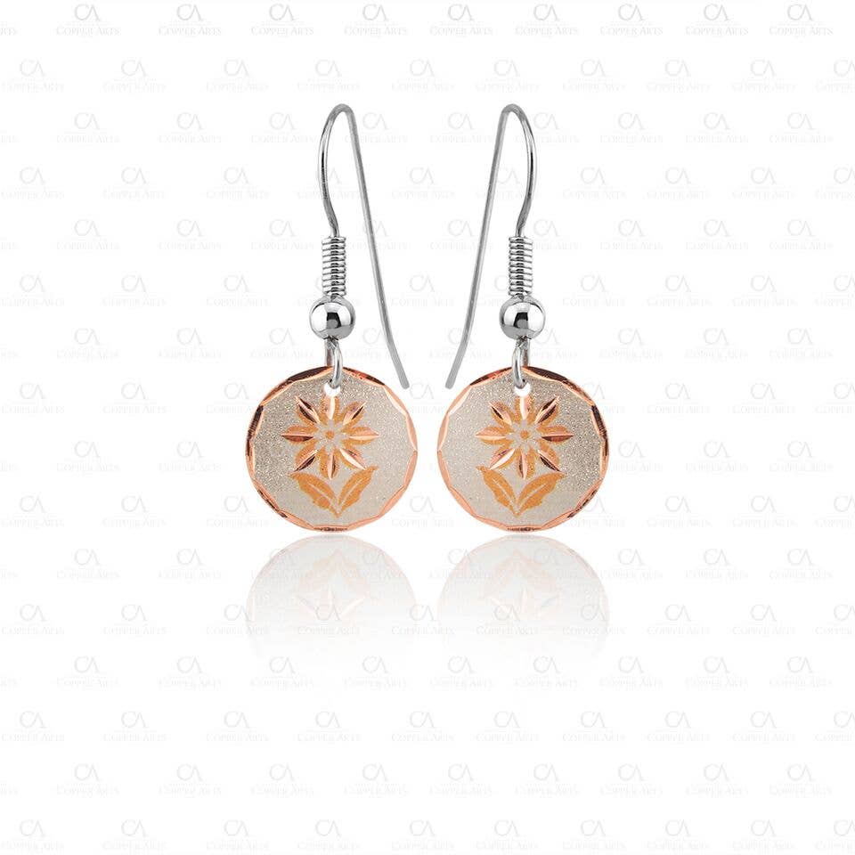 Floral Design Earrings