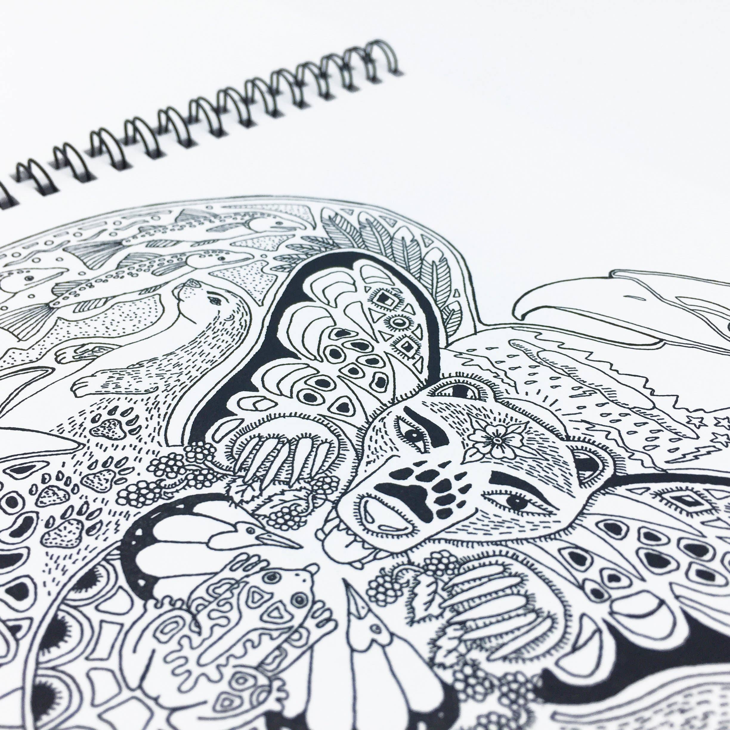 Desert Critters Coloring Book