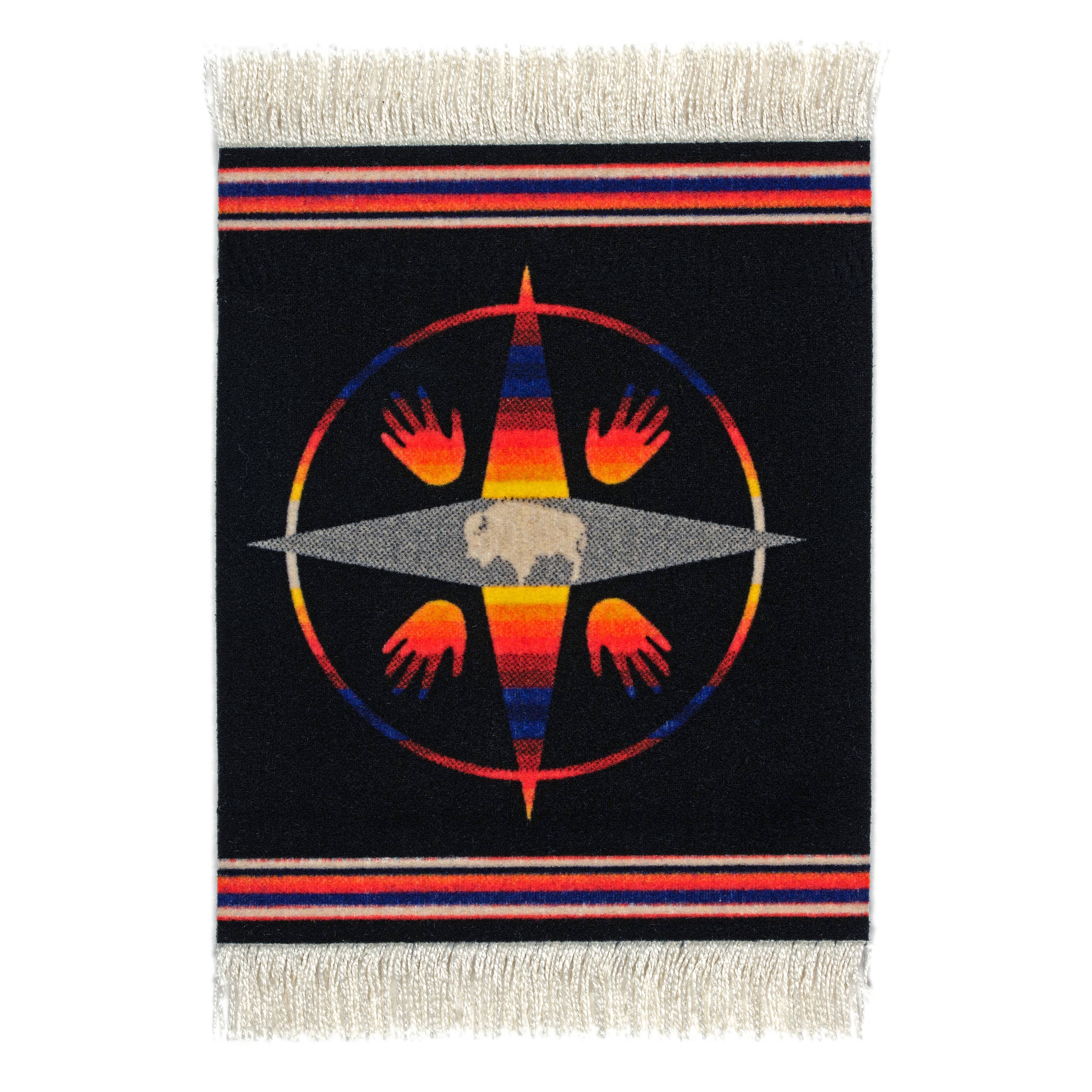Pendleton Coaster Rug Set – Big Medicine – 4 Piece Set
