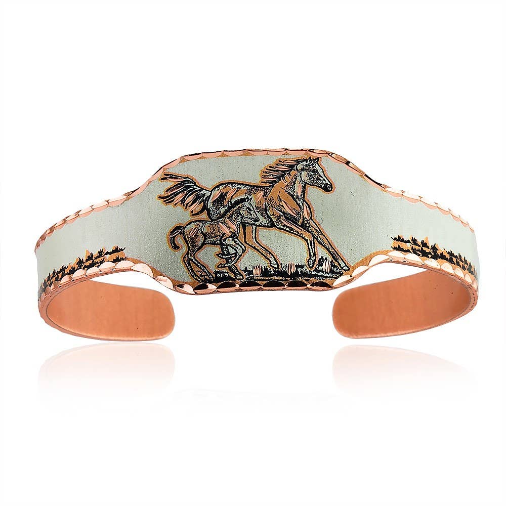 Foal & Horse Artisan Bracelet