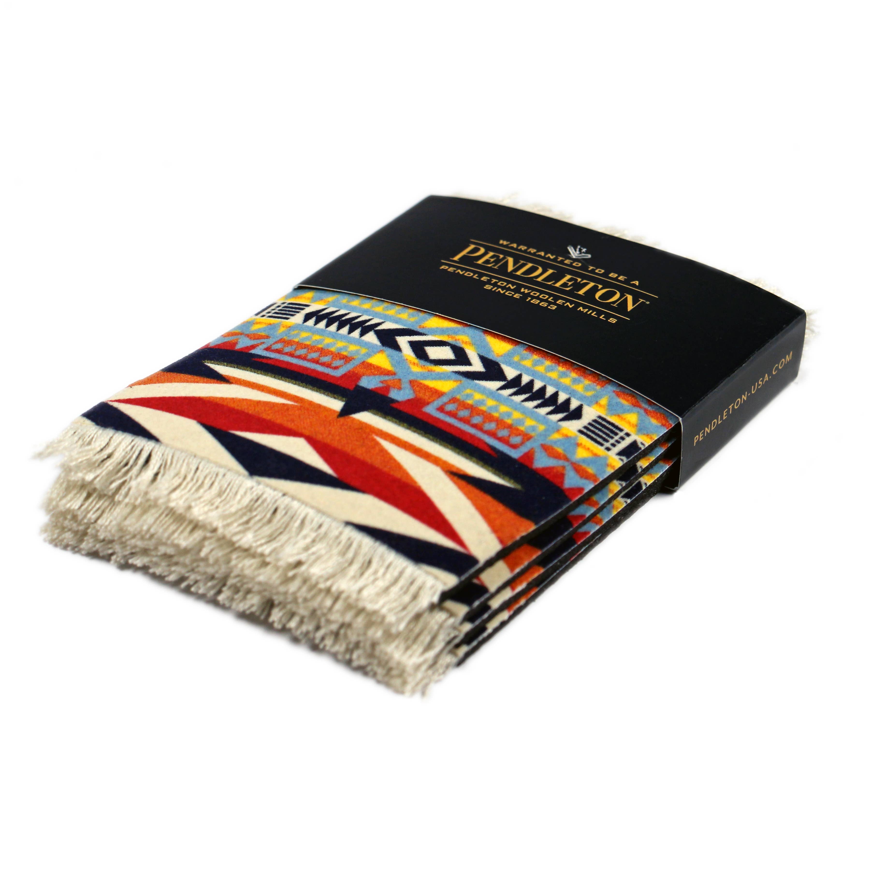 Pendleton Coaster Rug Set - Fire Legend