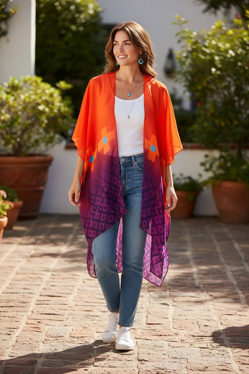 Unbroken Friendship - Kimono Shawl