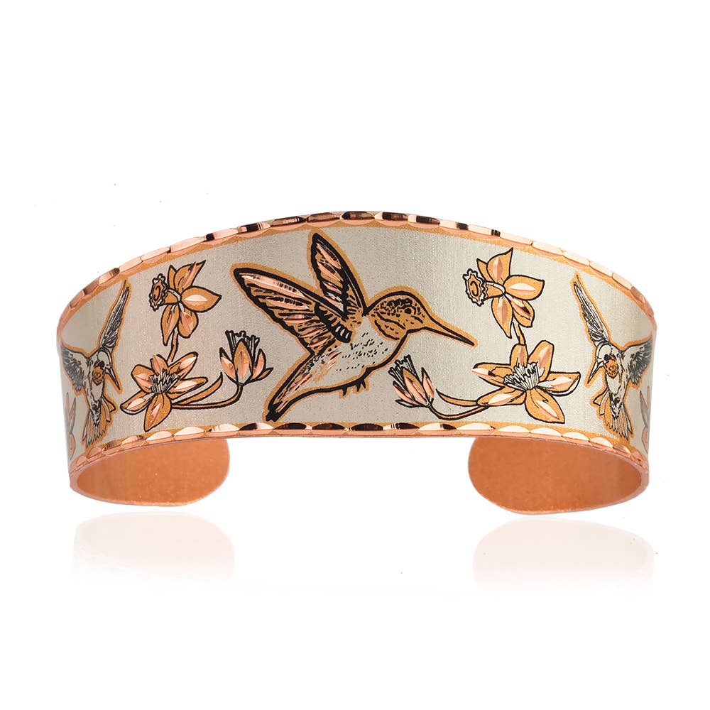 Hummingbird Design Adjustable Bracelet